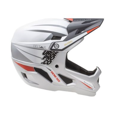 2. URGE Helm DELTAR silber Jugend M 48-50 cm