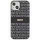 3. DKNY IML Mono & Stripe MagSafe Hülle für iPhone 15/14/13 – Schwarz