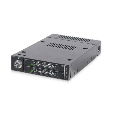 3. Icy Dock ToughArmor MB834M2K-B SSD-Gehäuse Schwarz M.2