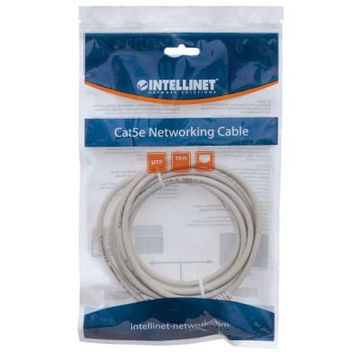 2. INTELLINET Patchkabel CAT5E UTP 3 m Grau 100 % Kupfer