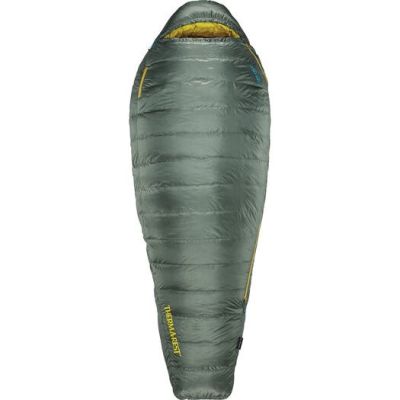 2. Therm-a-Rest Questar Mumienschlafsack für Erwachsene, Polyester, Grün, Gelb