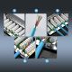 7. Patchpanel Extralink EX.9663 (0,5U; Kat. 6; 24xRJ-45)
