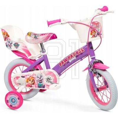 5. Kinderfahrrad TOIMSA 12" Paw Patrol Violet 1280 Girl