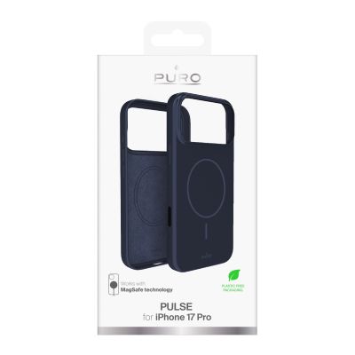 2. Puro Pulse iPhone 17 Pro Polycarbonat Schutzhülle - Dunkelblau