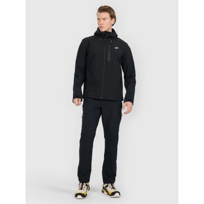 6. 4F 4FRAW25TSOFM506-20S Herren-Softshelljacke mit winddichter 8000er Membran