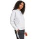 4. adidas Essentials Damen-Sweatshirt mit kleinem Logo, warm und gemütlich, Hellgrau, JN1853