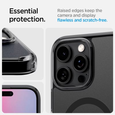 12. Spigen Ultra Hybrid Hülle für iPhone 16 Pro – Schwarz