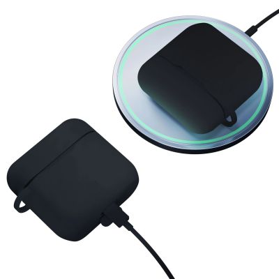 10. 3mk Silikon-AirPods-Hülle für Apple AirPods der 3. Generation – Schwarz