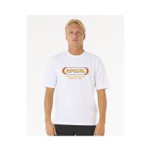 RIP CURL Icons Of Surf UPF S/S Lycra weiß