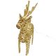 2. Rentier-Dekoration 60 cm 60 LED Gold