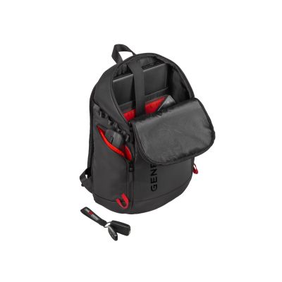 11. Laptop-Rucksack GENESIS PALLAD 420 SCHWARZ 15,6" 18 l