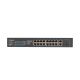 9. LANBERG Switch Rack 19" 16x 100MB PoE+/2x Combo Gigabit 250W Unmanaged RSFE-16P-2C-250
