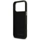 7. Karl Lagerfeld FW Grained Signature Logo Case für iPhone 17 Pro Max - Schwarz