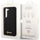 8. Guess GUHCS23SSLSMK S23 S911 schwarz/schwarz Hardcase Silikon Vintage Gold Logo