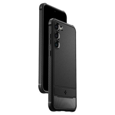 9. Spigen Rugged Armor Hülle für Samsung Galaxy S23 – mattschwarz
