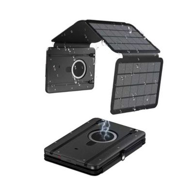 2. POWERNEED Solar-Powerbank mit abnehmbarem PV-Solarpanel, Kapazität 10000 mAh ES10000-4