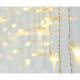 9. Weihnachtsbaumbeleuchtung, Außenbeleuchtung, 180 LEDs, Zeitschaltuhr, warmweißes, transparentes Kabel