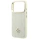 14. Guess Stripe Peony 4G Logo MagSafe Hülle für iPhone 18 Pro Max / 17 Pro Max – Beige