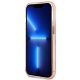 5. Guess Gold Outline Translucent MagSafe Hülle für iPhone 13 Pro Max – Rosa