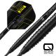 2. Harrows NX-90 Black Edition QP Darts, 90 % Stahlspitze