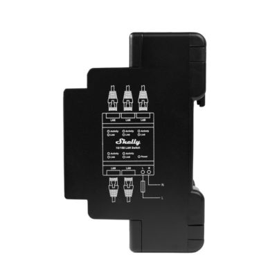 2. Shelly LAN-Switch – Steckdose – 5 Ports – 10/100 Mbit/s