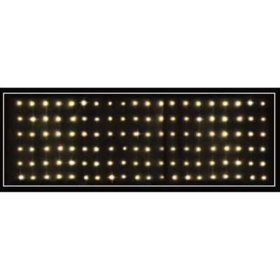 5. Weihnachtsbaumbeleuchtung, Lichtvorhang für den Außenbereich/Innenbereich, 120 LEDs, 300 x 60 cm, mit Fernbedienung, warmweiß