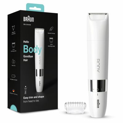 11. BRAUN Series 1 BS1000 Trimmer Weiß und Silber