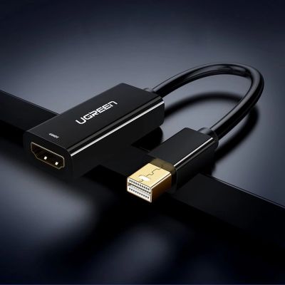3. Ugreen MD112 10460 Mini DisplayPort (männlich) / HDMI (weiblich) FHD 1080p-Adapter – Weiß