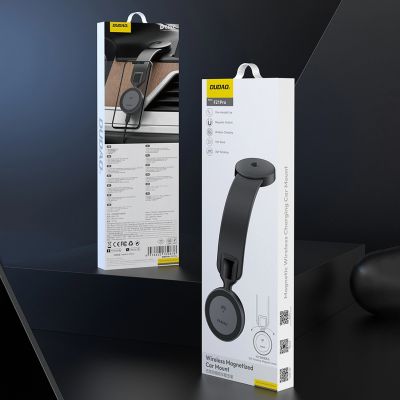 7. Dudao F21 Pro 15W MagSafe induktives Autoladegerät - Schwarz
