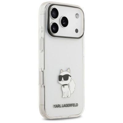 4. Karl Lagerfeld IML NFT Choupette Hülle für iPhone 18 Pro / 17 Pro - Transparent