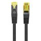 2. LANBERG PATCHKABEL KAT.6A S/FTP LSZH CU 0,25 M SCHWARZ FLUKE PASSED
