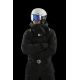 5. Uvex Skibrille provoqe FM für den Wintersport, Schwarz, Herren, Blau, sphärische Scheibe