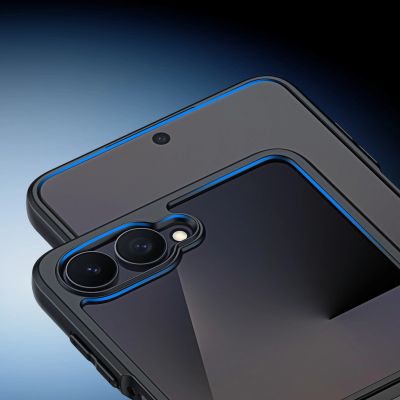 8. Dux Ducis Aimo Mag Case für Samsung Galaxy Z Flip 8, kompatibel mit MagSafe – Schwarz