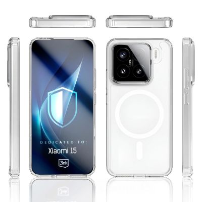 5. 3mk Armor MagCase für Xiaomi 15 - transparent