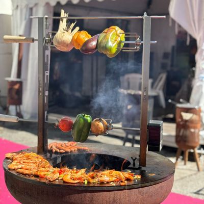 5. BF Plancha Drehspießgestell