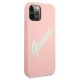 4. Guess GUHCP12LLSVSPG iPhone 12 Pro Max 6.7" rose grün/grün pink Hardcase Silikon Vintage
