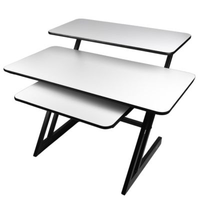 14. SD3 – Studiotisch, Arbeitsplatz, Tischplatte, Ablage für Audiogeräte, ausziehbare Tastaturablage, 91,4 cm