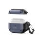 3. Tech-Protect Rough Hook Case mit Karabiner für Apple AirPods Pro 1/2 – Blau