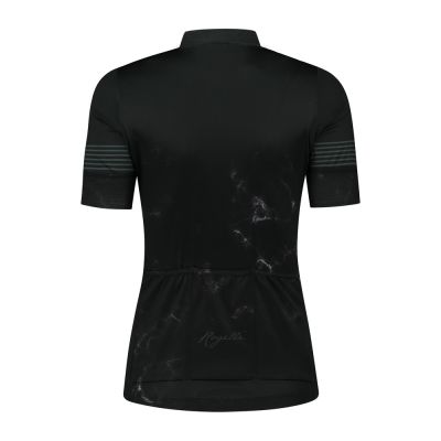 2. Rogelli MARBLE Damen-T-Shirt, schwarz und grau, Größe L