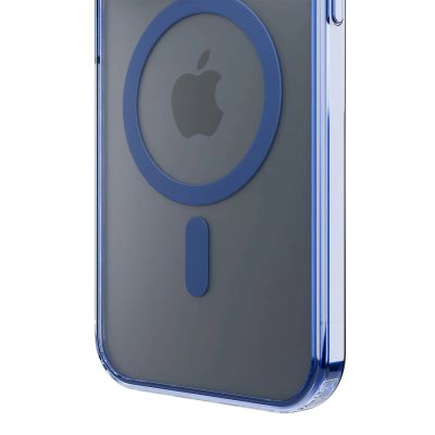 2. 3mk Frosty MagCase Blue Hülle für Apple iPhone 14 – transparent