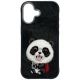 3. Nimmy Big Eyed Pet 2.0 Panda Hülle für iPhone 17 - Schwarz