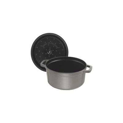 2. ZWILLING STAUB LA COCOTTE 6,7 l runder Gusseisen-Bräter