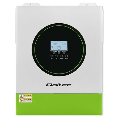 6. Qoltec Off-Grid Hybrid-Solarwechselrichter 11000W | 160A | 48V | MPPT | BMS | Sinus | WLAN-Option | Leistungsfaktor 1,0