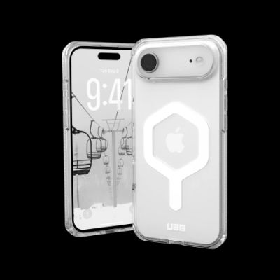 UAG Plyo MagSafe Case für iPhone Air – Transparent und Weiß