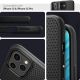 13. Spigen Liquid Air Hülle für iPhone 12 / iPhone 12 Pro – Mattschwarz