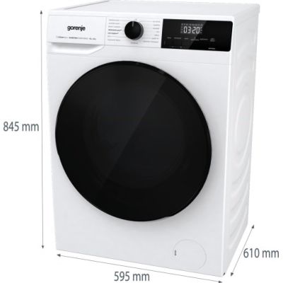 11. GORENJE WD2PA964ADT/PL G600 Waschtrockner | 9/6 kg | 1400 U/min | Energieeffizienzklasse A-30 %/D | SteamTech | AirDry | ExtraHygiene | WiFi ConnectLife | Graphit