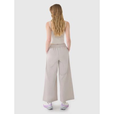 8. Damen-Freizeithose mit weitem Bein 4F 4FWSS25TTROF1012-83S