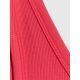 6. Schmal geschnittenes, geripptes Damen-Stricktop 4F 4FRSS26TSLEF337-62S