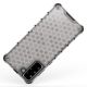 6. Gepanzerte Hülle mit Wabenstruktur und Gelrahmen für Samsung Galaxy S22 + (S22 Plus) schwarz