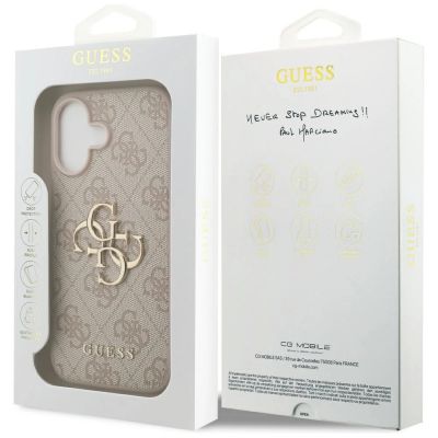 8. Guess 4G Big Logo Hülle für iPhone 17 - Rosa